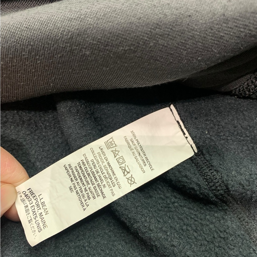 LL Bean Fleece Vest Size XXL Reg - Picture 10 of 10